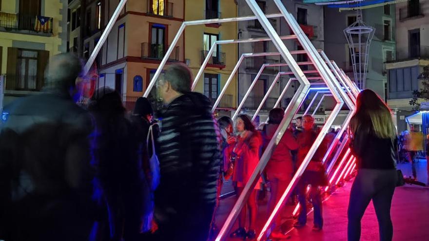 Una instal·lació del festival, en una imatge d&#039;arxiu.