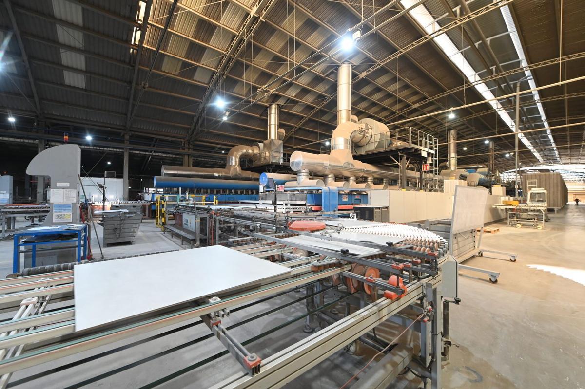 La producción azulejera aumentó en el mes de enero respecto al mismo periodo de 2025.