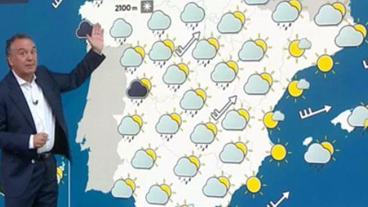 La previsión del tiempo de Roberto Brasero.