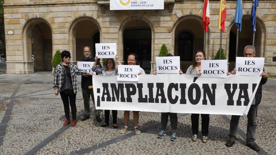 Una de las últimas protestas exigiendo la ampliación.