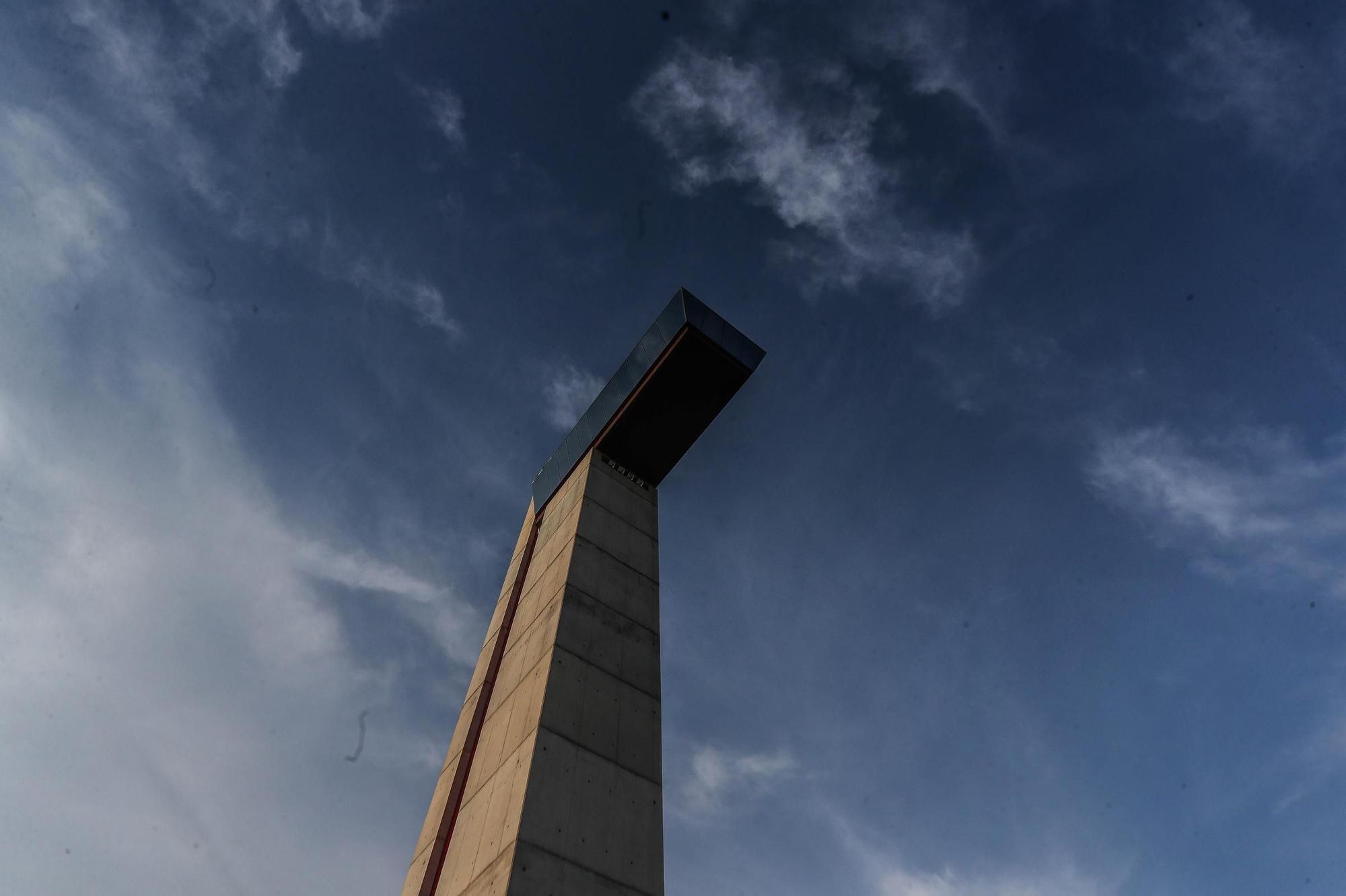 Así se encuentra la Torre de Miramar en la actualidad