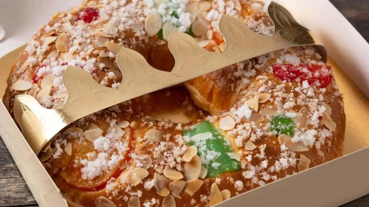 Roscón de Reyes.