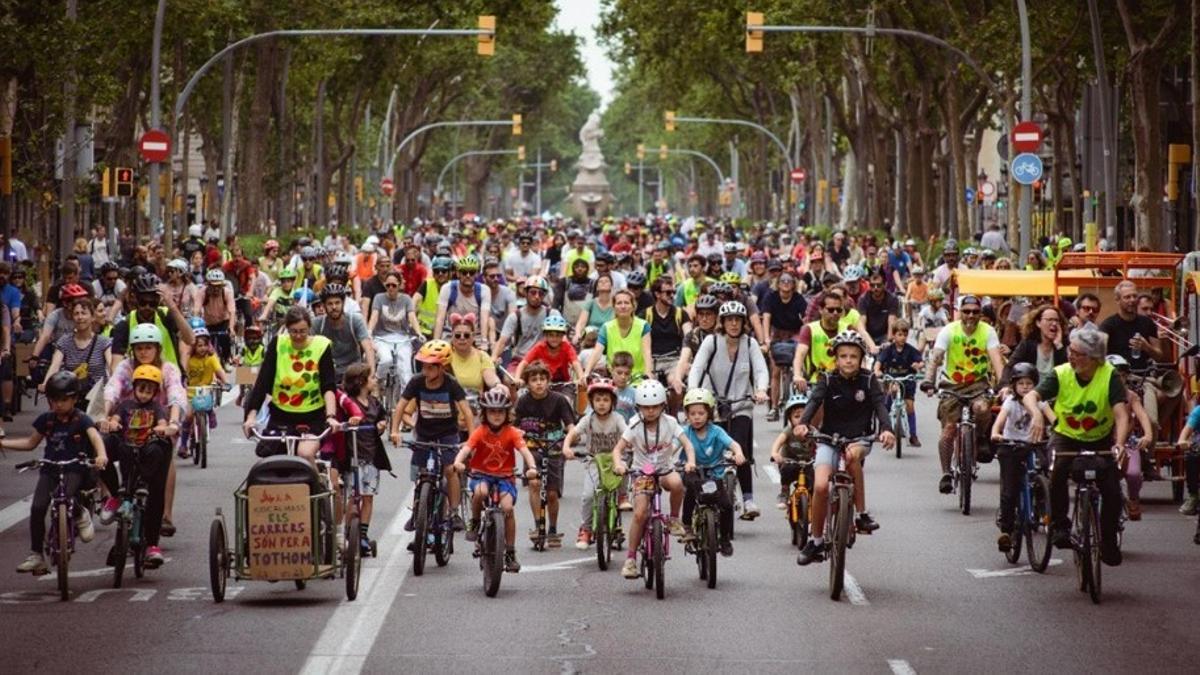 Kidical Mass en Barcelona