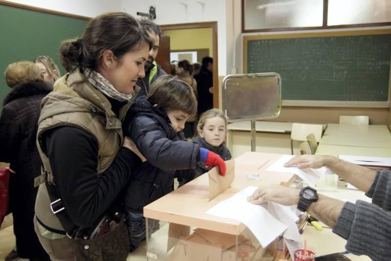 Jornada electoral en Zaragoza