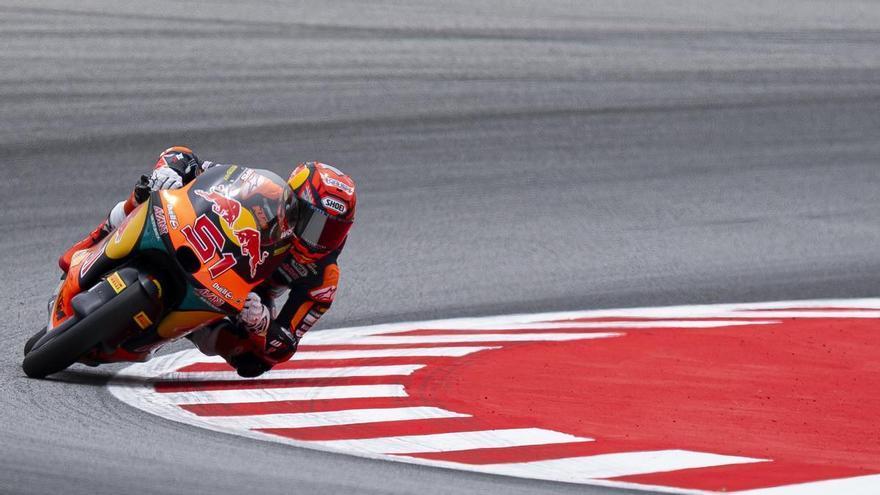 El español Brian Uriarte marca el mejor tiempo en el Gran Premio de San Marino de Moto3