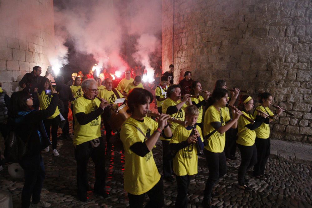 El Beatusaure es diverteix pels carrers del Barri Vell