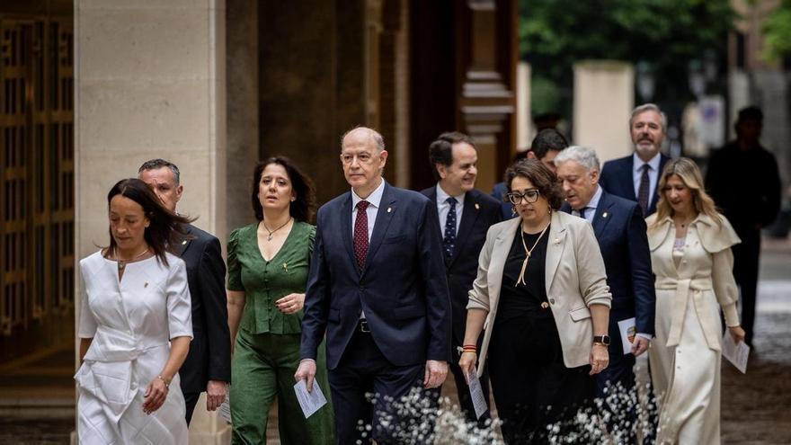 El nuevo Gobierno del PP y Vox en Aragón echa a andar entre promesas de 