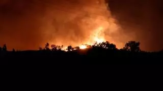 Grecia declara el estado de emergencia en la isla de Quíos por grandes fuegos forestales
