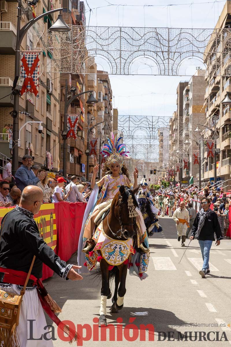 Desfile infantil del Bando Moro en las Fiestas de Caravaca