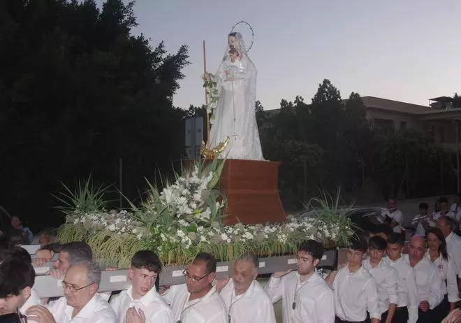 Traslado de la Virgen de las Cañas y San Cayetano