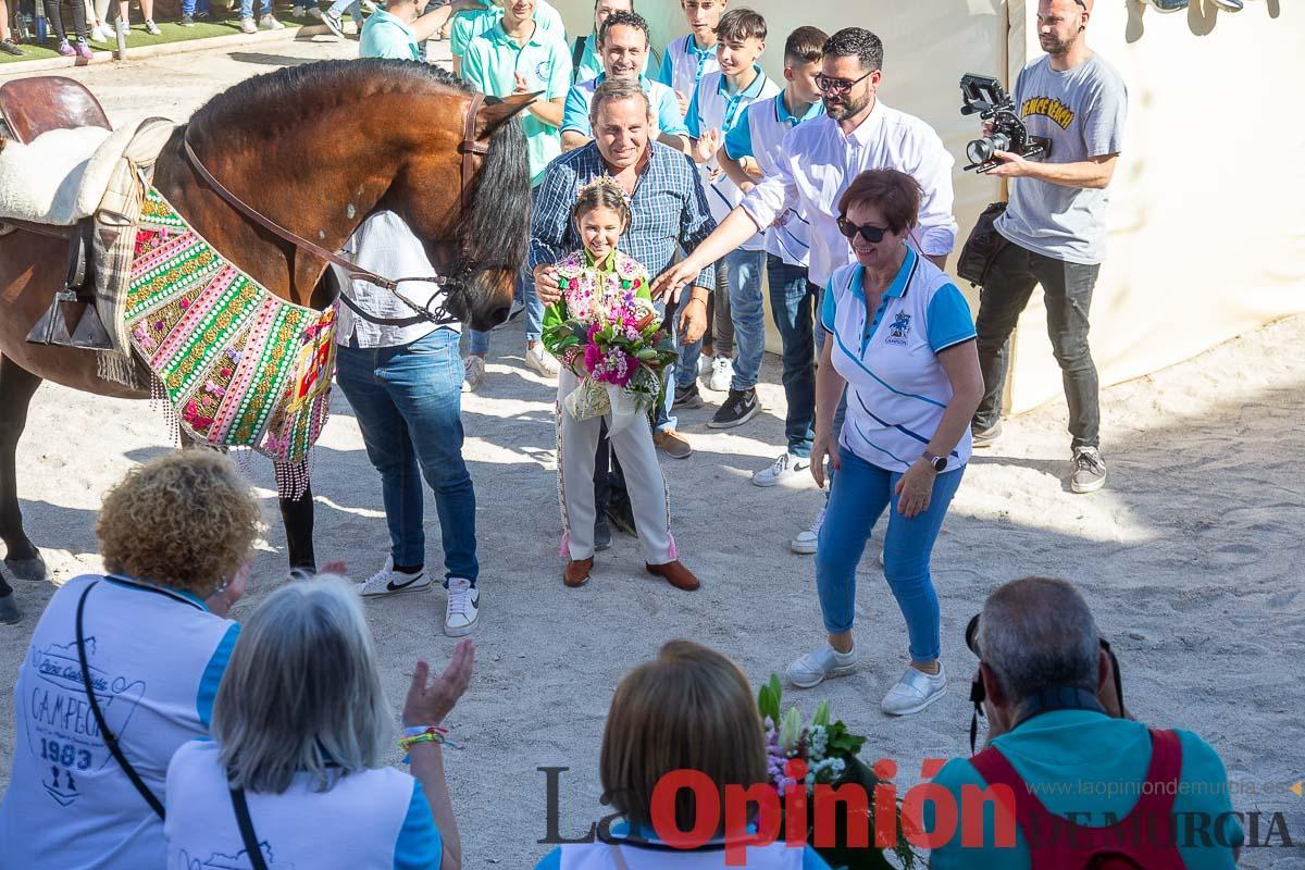 Entrada de caballos al Hoyo en las Fiestas de Caravaca