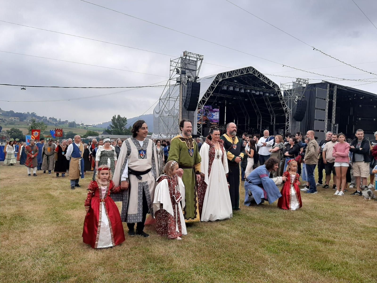 Llanera se traslada al medievo: así ha sido la primera jornada de la fiesta de los Exconxuraos