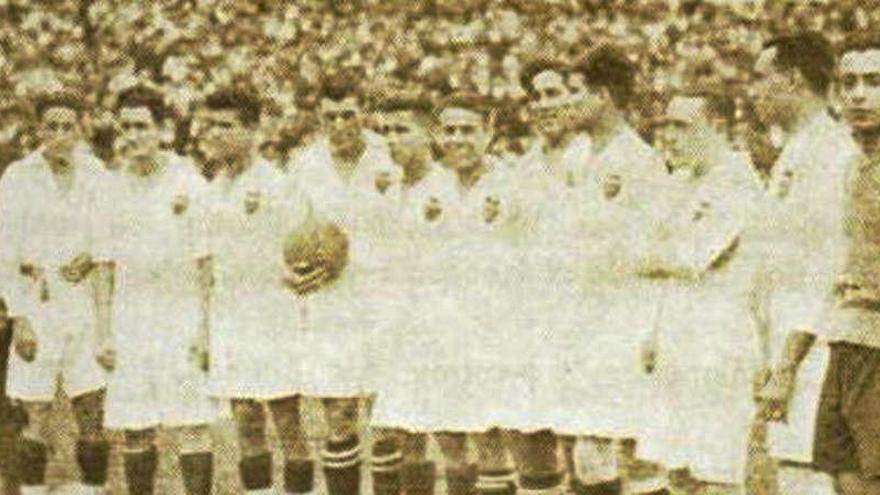 El VFC visitaba con Elliott en 1928 por vez primera Chamartín. 2-2 en la ida de cuartos. El equipo cayó en semis ante la Real Sociedad