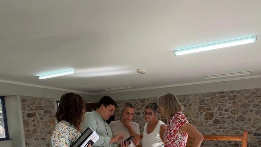 El Concello de Silleda constata el resultado de las obras de mejora realizadas en centros sociales