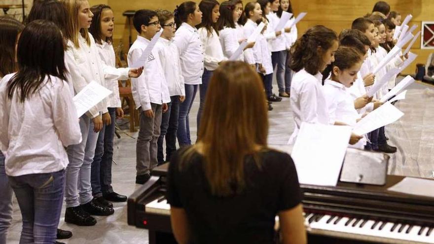 Audición celebrada ayer en el auditorio de la Semana Verde. // Bernabé/Luismy