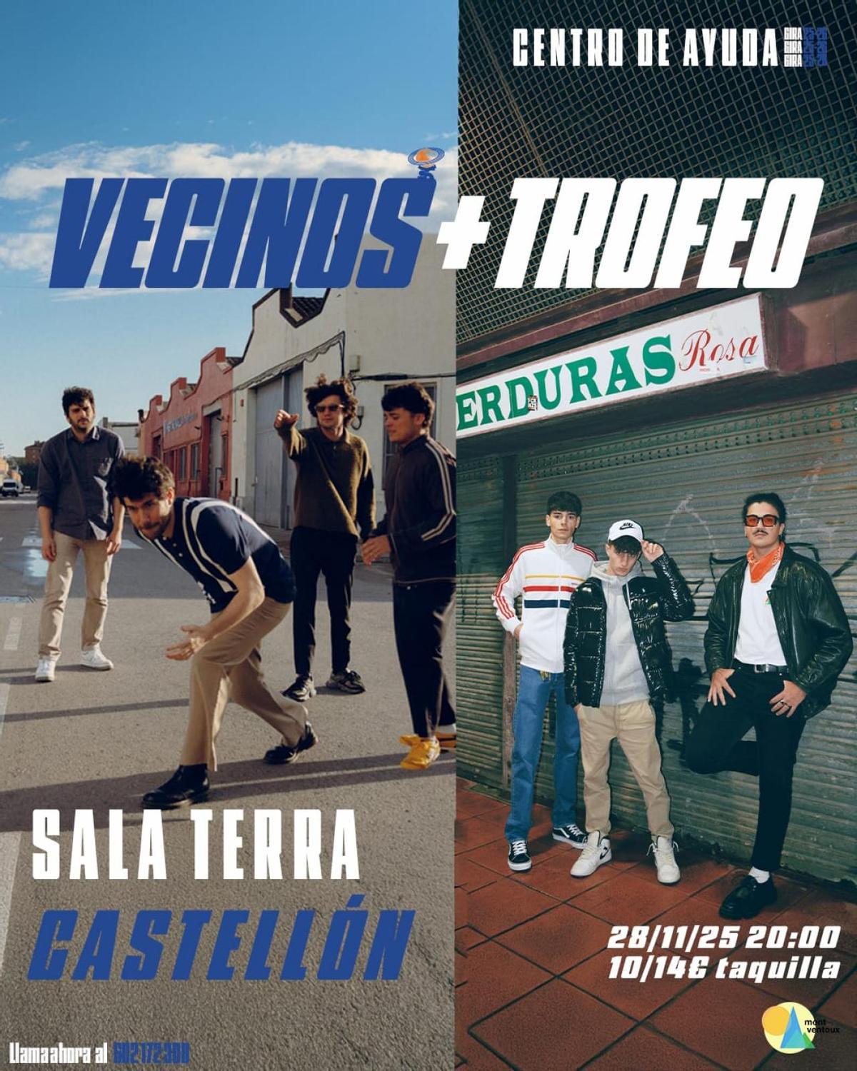 Concierto Vecinos + Trofeo