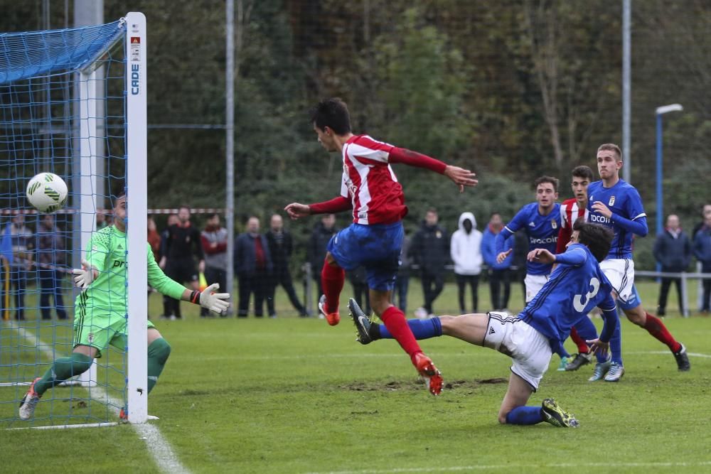 Partido Real Oviedo B - Sporting de Gijón B