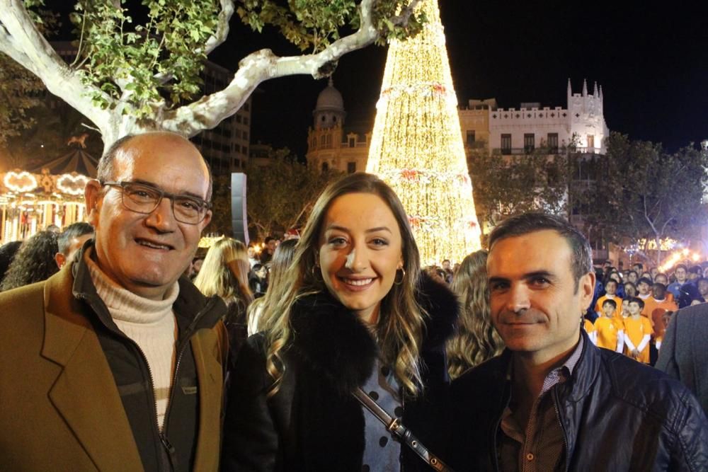 Encendido de las luces de Navidad en València