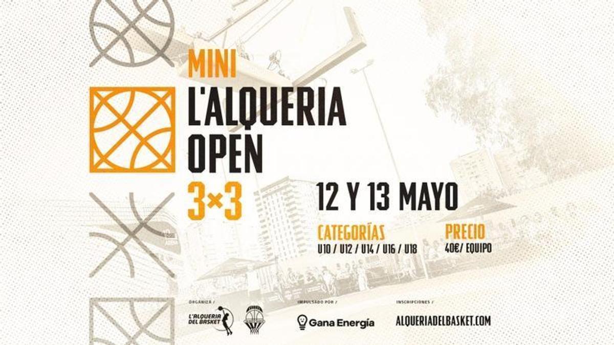 El Open 3x3 crece en L’Alqueria con la llegada del MiniOpen