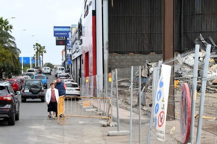 19/03/2019 TELDE. Obras del nuevo supermercado de Lild, en el polígono industrial Las Rubiesas.   Fotografa: YAIZA SOCORRO.  | 19/03/2019 | Fotógrafo: Yaiza Socorro