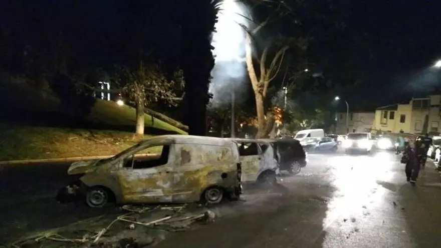 "Terrorismo social" en un barrio de Santa Cruz: una asociación de vecinos pide una reunión urgente con el Ayuntamiento tras varios incendios