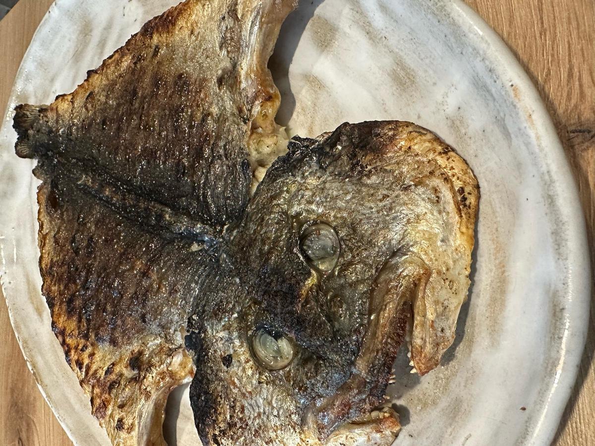 Dorada a la brasa con 14 dias de maduración