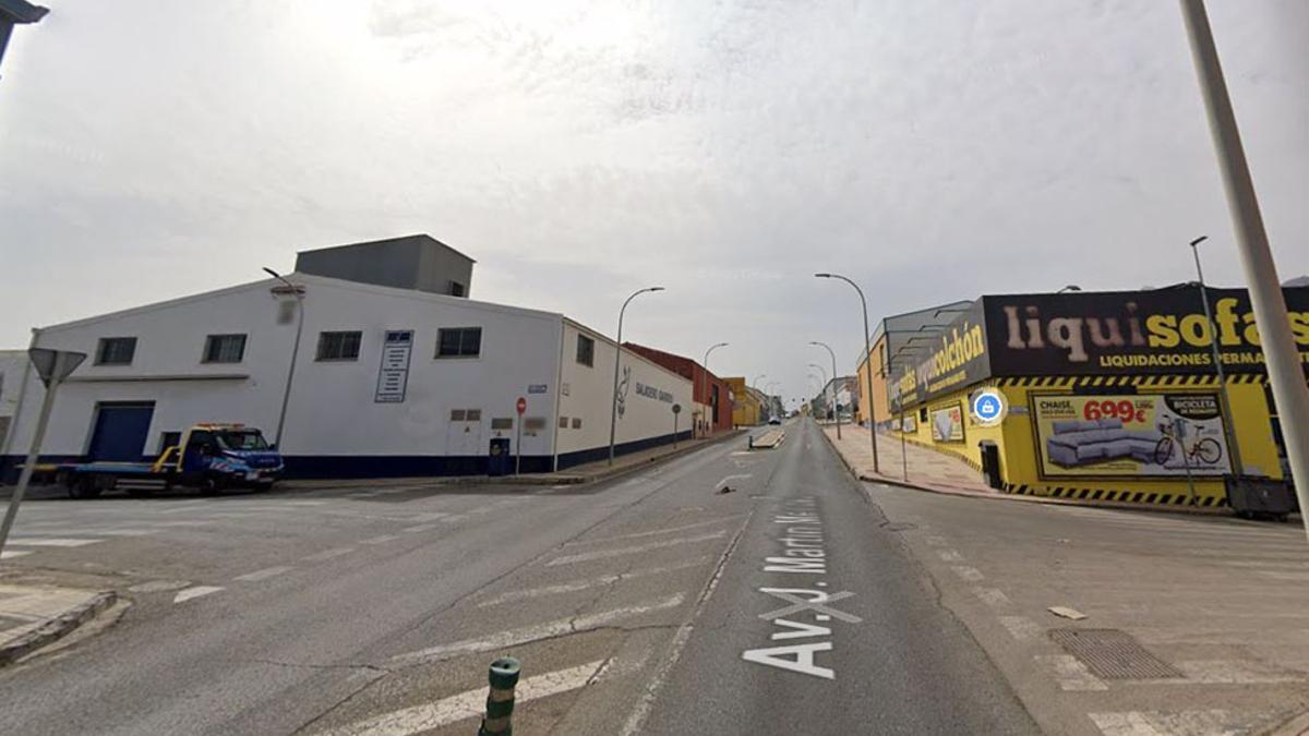 Intersección de la avenida Martín Méndez con Juan de Herrera, donde se produjo el atropello.