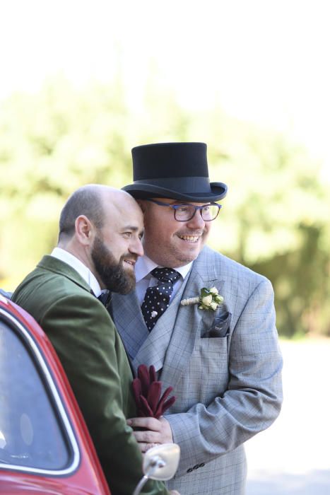 Boda del peluquero Carles Ruiz y Sergi Sellés