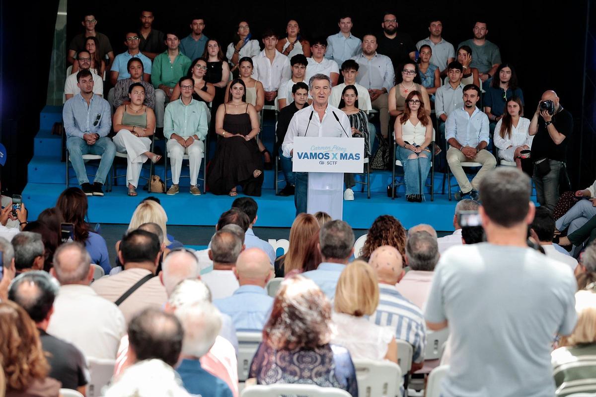 El PP presenta a Carmen Pérez como candidata a la alcaldía de Santa Cruz de Tenerife