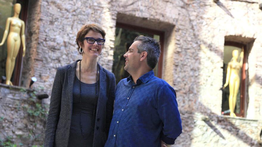 Montse Aguer i David Pujol, guionista i director del documental