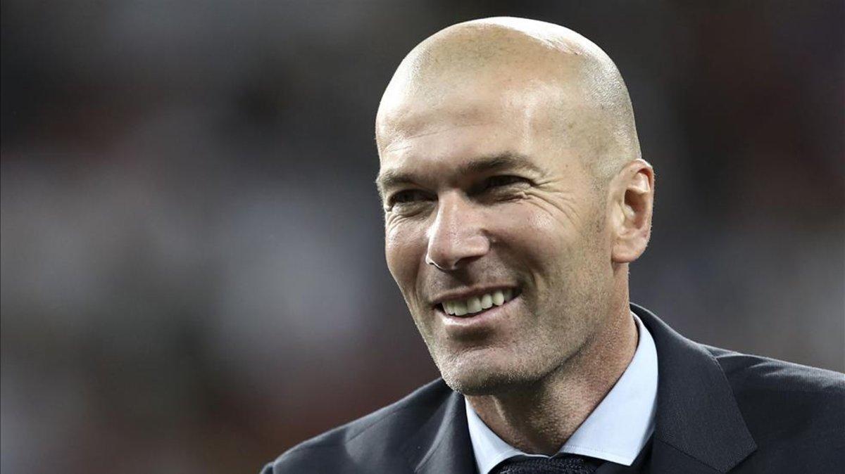 El técnico francés Zinedine Zidane