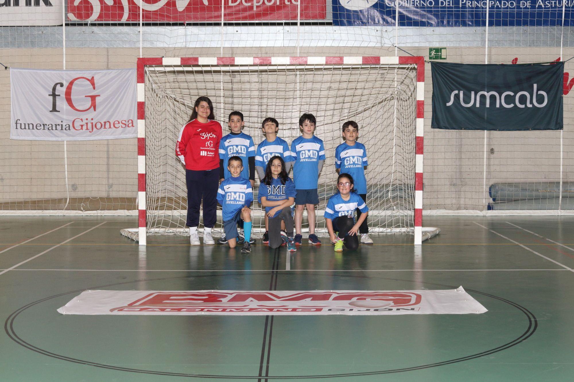 Estos son los equipos del Balonmano Gijón