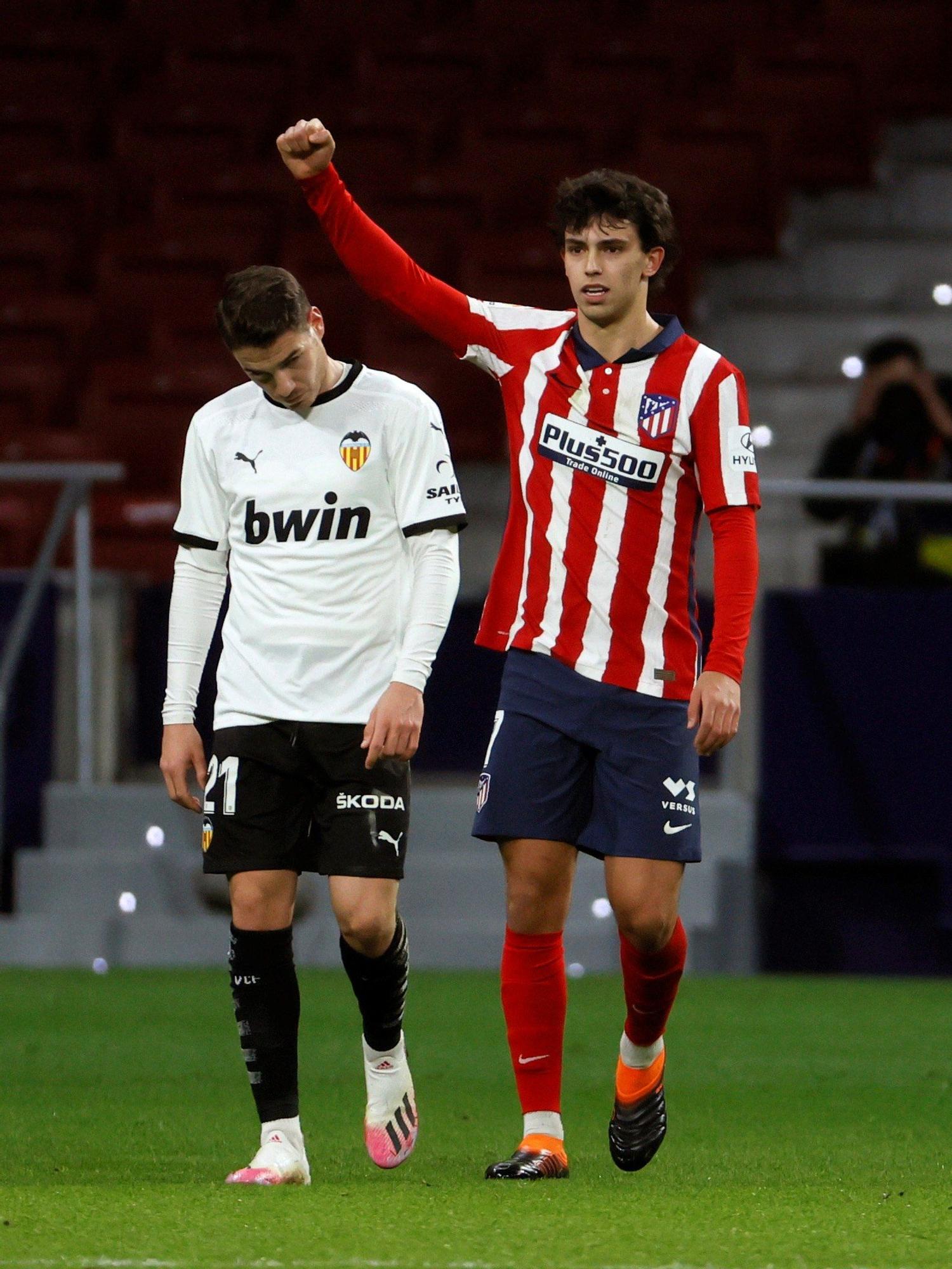 Las imágenes del Atlético de Madrid - Valencia CF