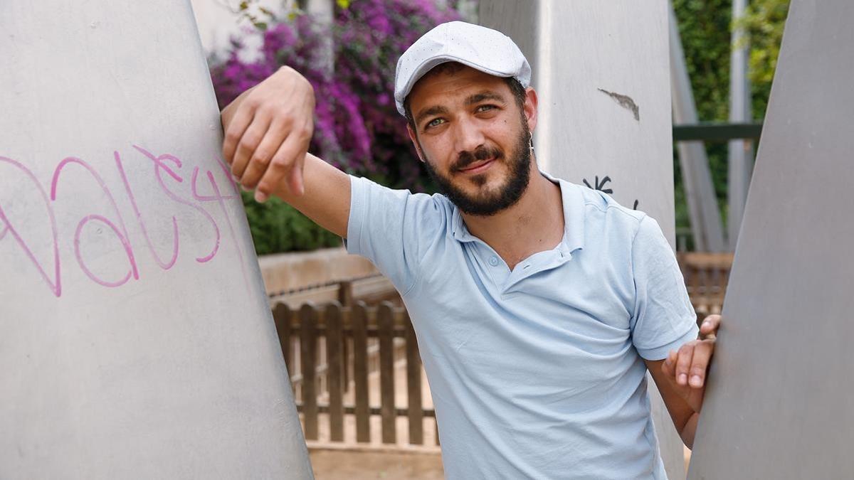 El Sebas de la Calle, fotografiado en Barcelona