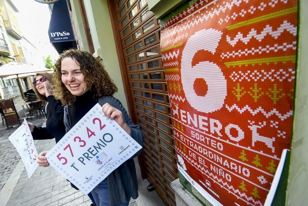 El Gordo de El Niño, vendido en la calle Constantino