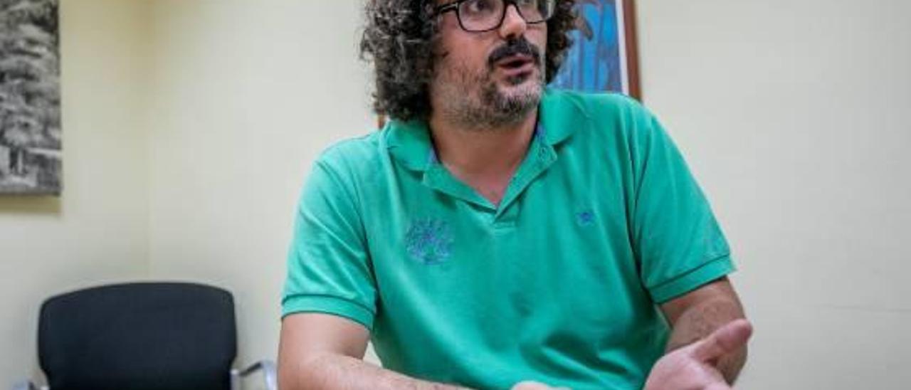 «Jolu» Jaén, presidente del «Regeneración ECF», en el periódico INFORMACIÓN.