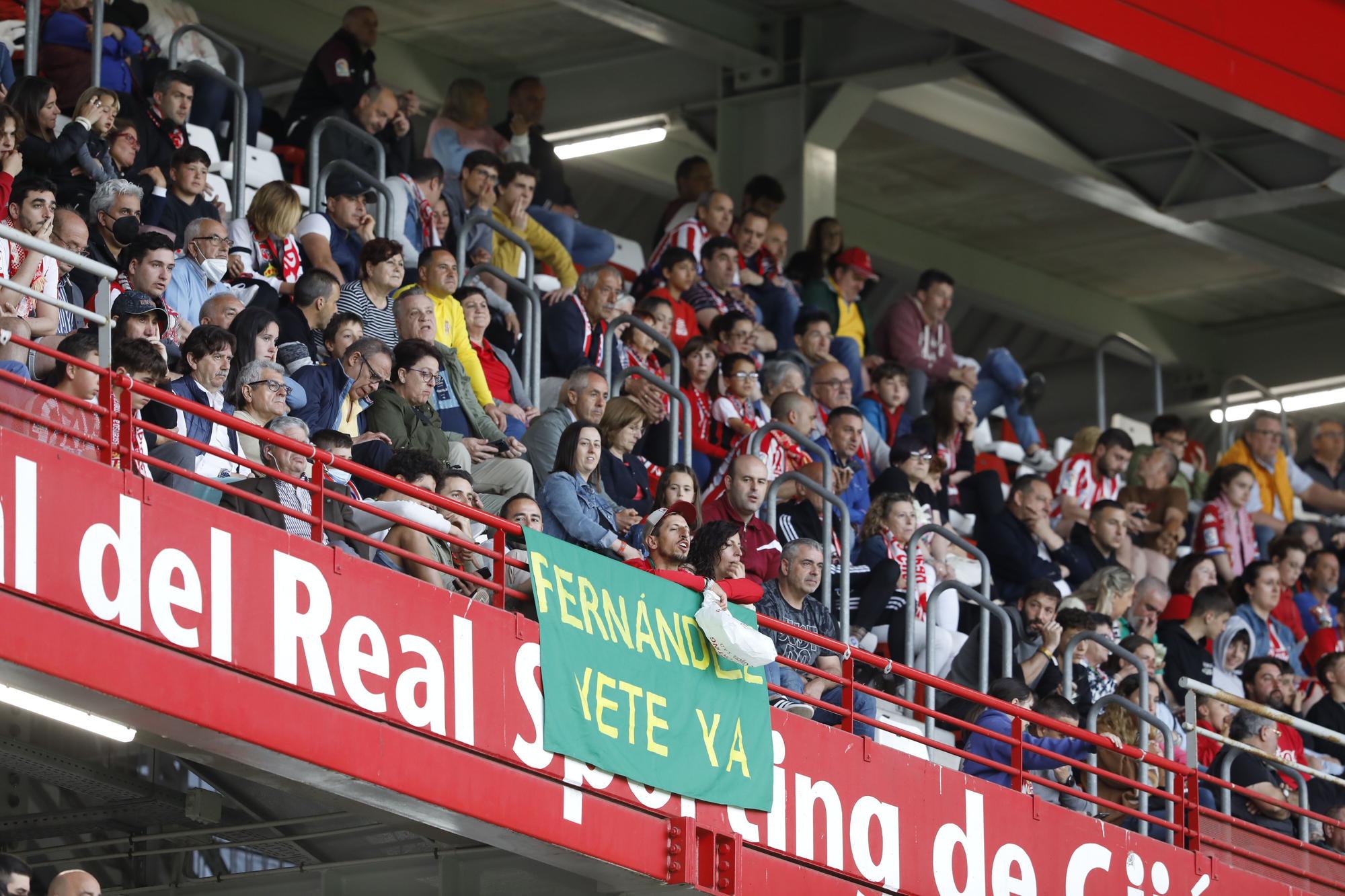 El partido del Sporting ante Las Palmas, en imágenes