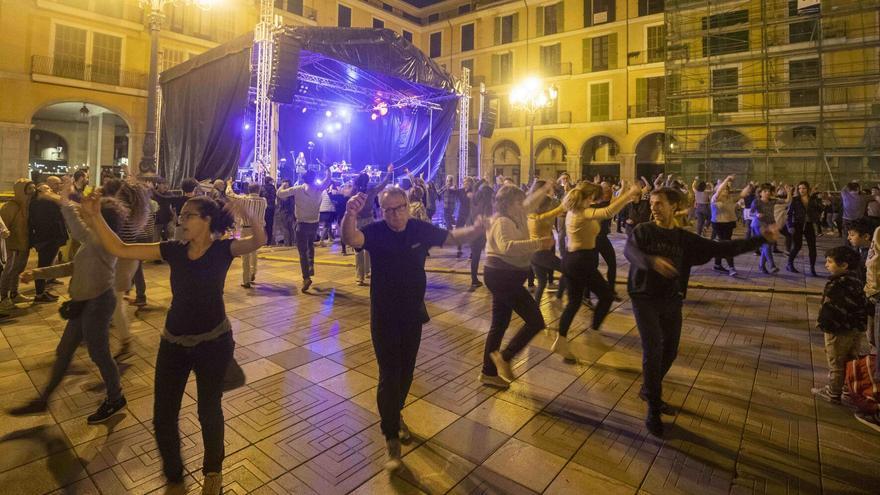 Imagen de una 'ballada popular' en Palma
