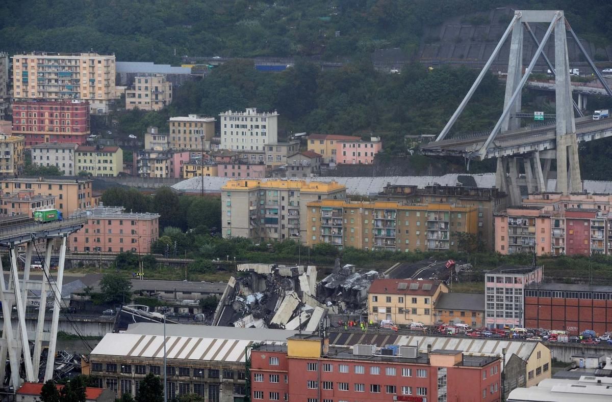 La tragedia de Génova en imágenes