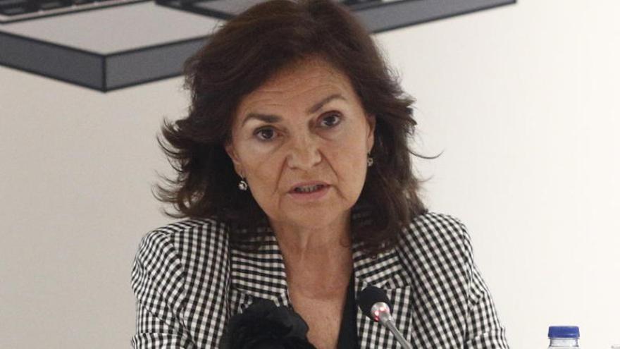 Carmen Calvo.