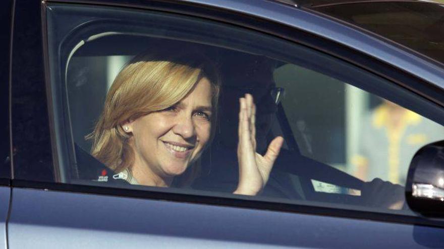 El juez decano autoriza a la infanta a bajar en coche la rampa del juzgado y ella será quien decidirá