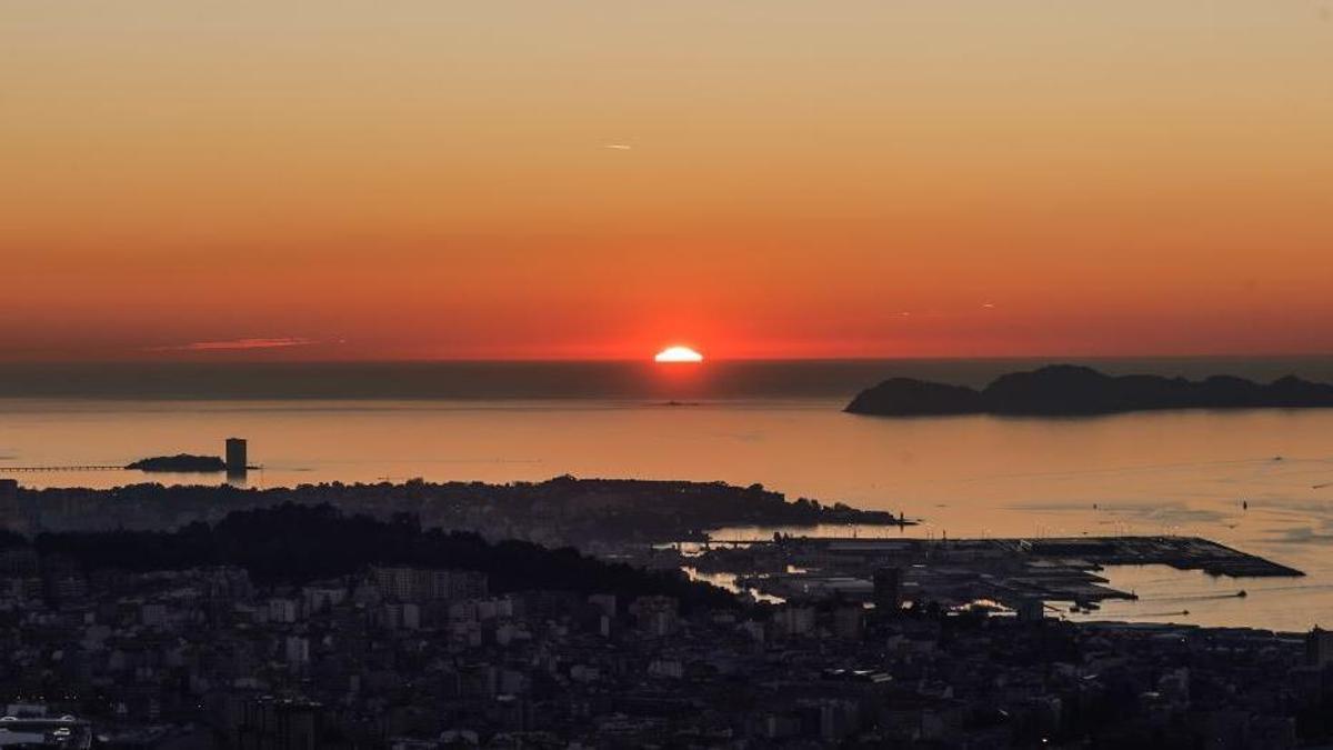 La ría de Vigo y sus alrededores cuentan con muchos puntos desde los que se podrá disfrutar del eclipse del 12 de agosto.