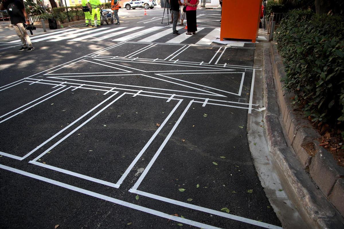 El asfalto fonoabsorvente de Gran Vía, la gran apuesta del gobierno municipal