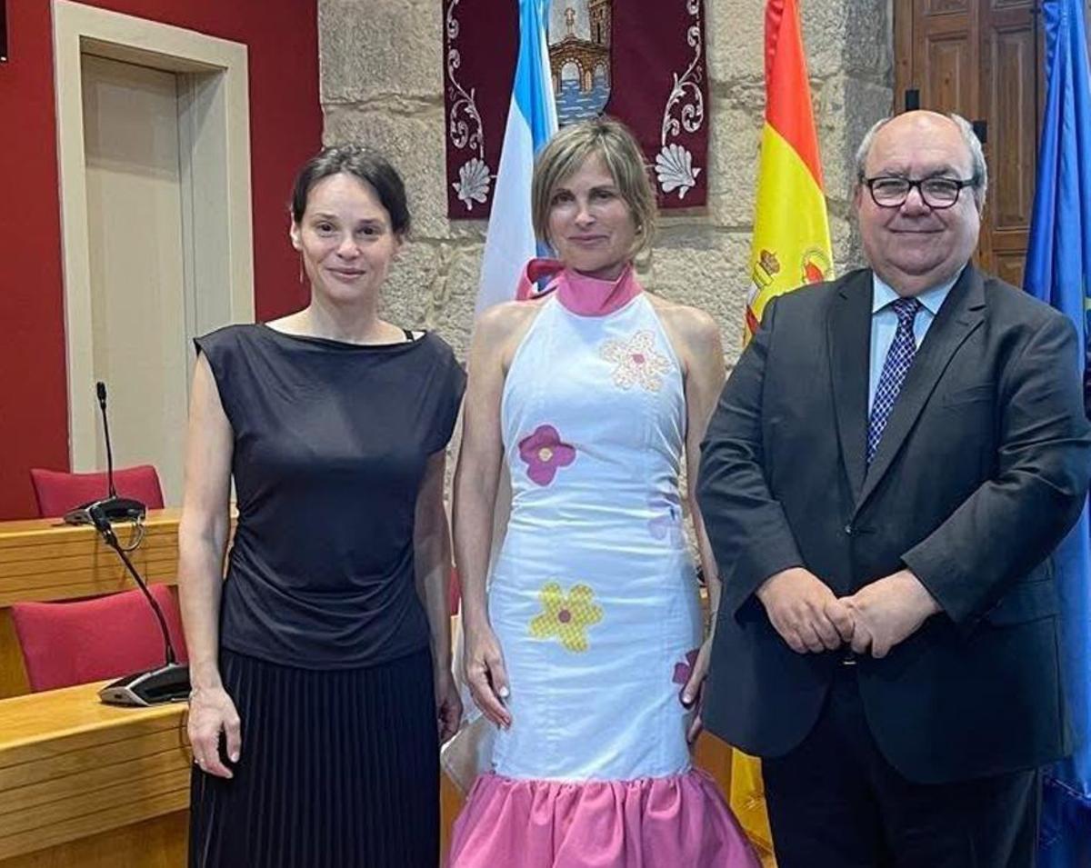 Nava Castro con el embajador de Malta en España, Emmanuel Mallia. | D.P.