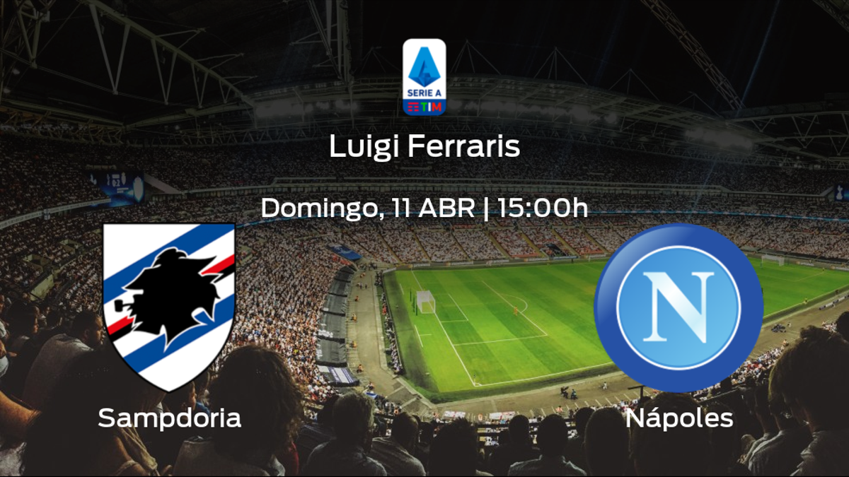 Previa del partido: la Sampdoria recibe en su feudo al Nápoles