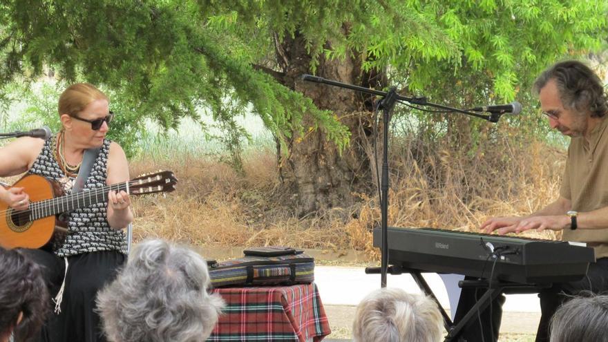 Geberobich-Klainer volvieron a sorprender a su público con su capacidad para explorar todos los límites de la música.  | COMARCA HOYA DE HUESCA