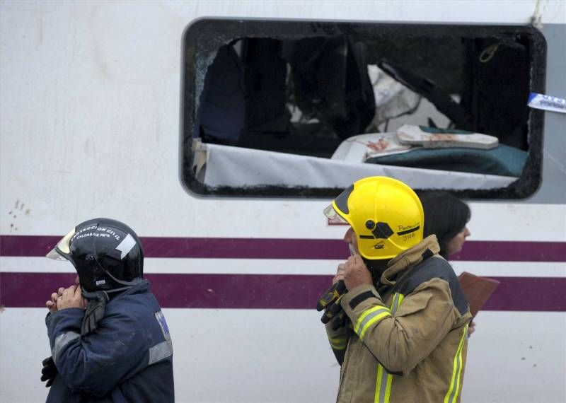 Fotogalería del accidente de Santiago