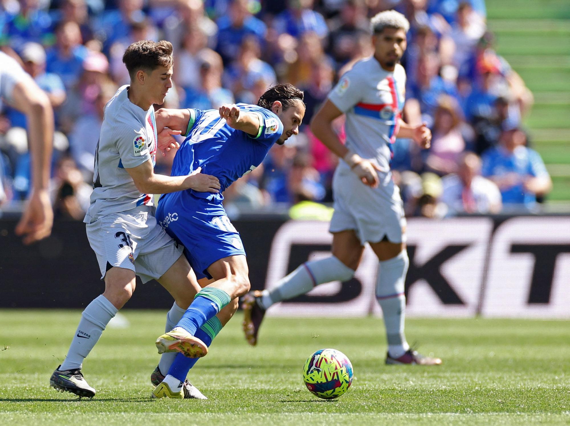 Getafe-Barça, en imatges