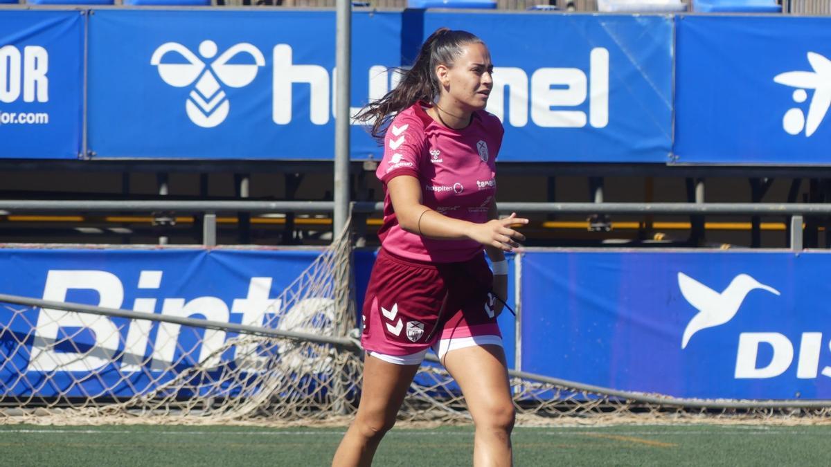 La futbolista Isa Álvarez