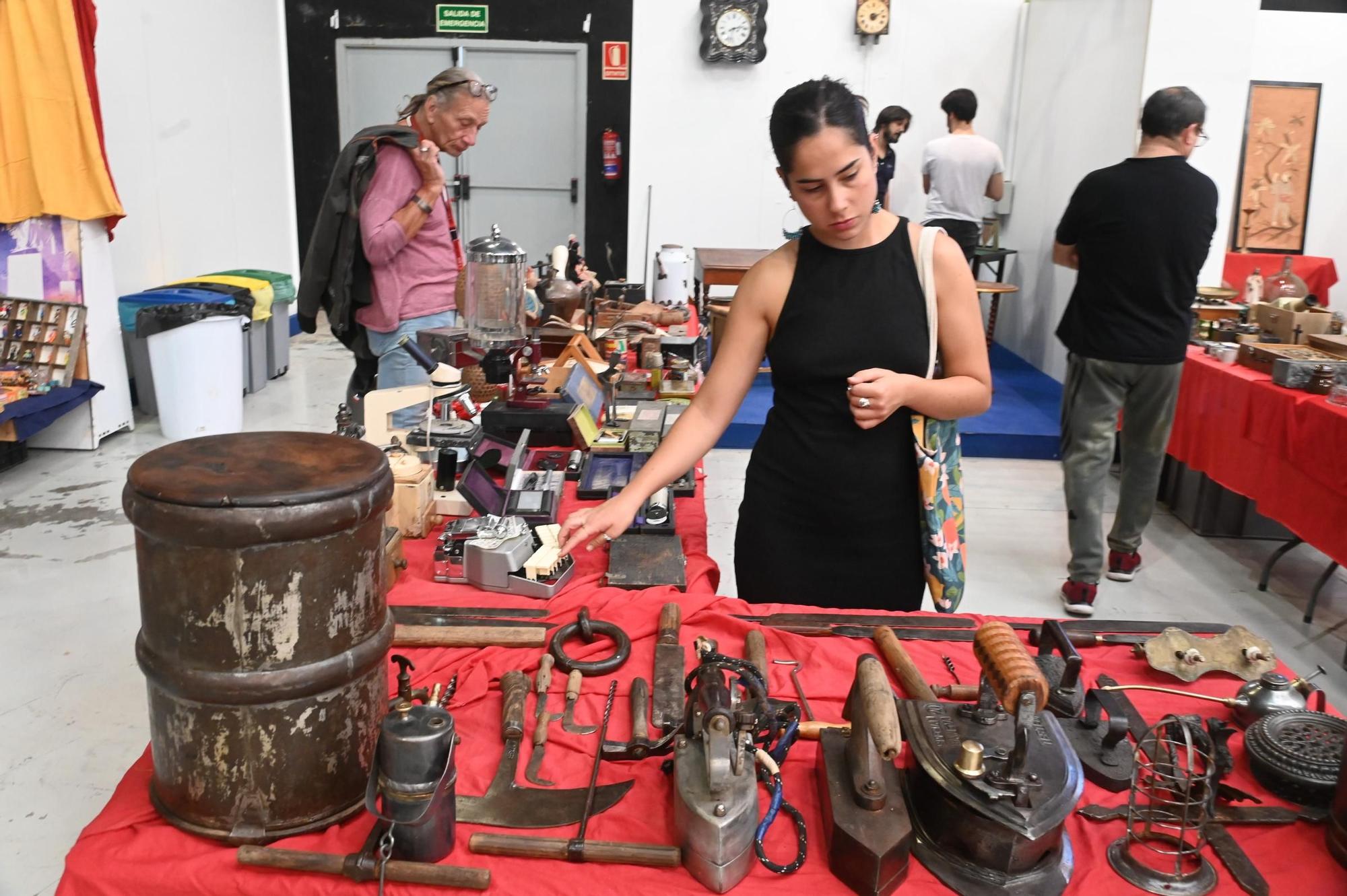 Las imágenes de la Feria de antigüedades de Vila-real